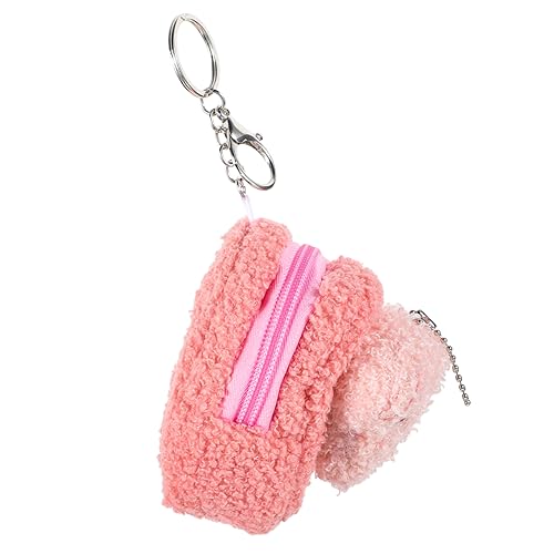 WOONEKY Reisebrieftasche Schlüsselanhänger Brieftasche Plüsch Geldbörse Kosmetiktasche Makeup Tasche Mini-Geldbörse Portemonnaie wechseln Reise-Kosmetiktasche Kleine Handtasche WOONEKY Reisebrieftasche Schlüsselanhänger Brieftasche Plüsch Geldbörse Kosmetiktasche Makeup Tasche Mini-Geldbörse Portemonnaie wechseln Reise-Kosmetiktasche Kleine Handtasche von WOONEKY