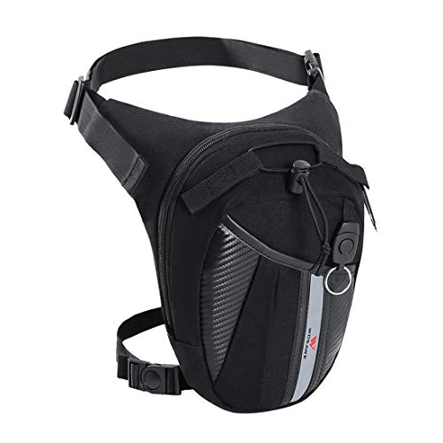 WOSAWE Sport Beintasche, Multifunktionale Hüfttasche Fahrrad Motorrad Oberschenkeltasche für Lässig, Reise, Motorrad, Wandern, Camping, Laufen WOSAWE Sport Beintasche, Multifunktionale Hüfttasche Fahrrad Motorrad Oberschenkeltasche für Lässig, Reise, Motorrad, Wandern, Camping, Laufen von WOSAWE