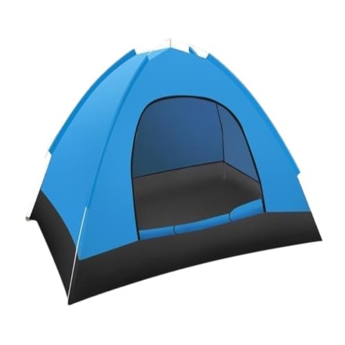 Camping Zelt Einzelzelt for Den Außenbereich, Camping, Strandzelt, Automatisches, Schnell Öffnendes Sonnenschutz- Und Regensicheres Wurfzelt Tent Camping(Blue,A) von WOSHIXIAOKEAI