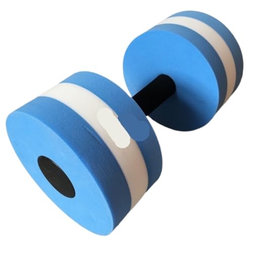 Hantelset Mit Gewichten Hantel-Aerobic for Männer und Frauen, Wasserhanteln, Schwimmausrüstung, Wasser-Yoga-Fitness-Hanteln Hantelset(Blue) von WOSHIXIAOKEAI