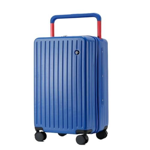 WOSHIXIAOKEAI Reisekoffer Breiter Trolley-Koffer, Universal-Rollenkoffer, Flacher Boden, Trolley-Koffer for Männer Und Frauen, Code-Koffer Koffer(A,26in) von WOSHIXIAOKEAI