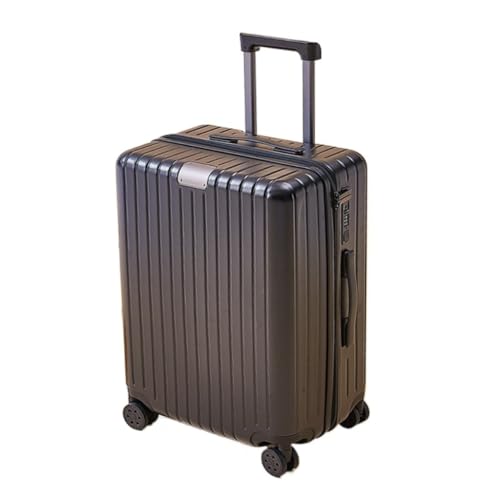 WOSHIXIAOKEAI Reisekoffer Gepäckaufgabekoffer, Trolley-Koffer for Herren und Damen, Mehrzweckkoffer mit Lenkrollen Koffer(Gray) von WOSHIXIAOKEAI