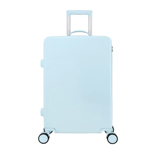 WOSHIXIAOKEAI Reisekoffer Von Vorne Zu Öffnender Boarding-Koffer for Damen, 24-Zoll-Passwort-Reisekoffer, Universal-Rad-Trolley-Koffer Koffer(C,26) von WOSHIXIAOKEAI