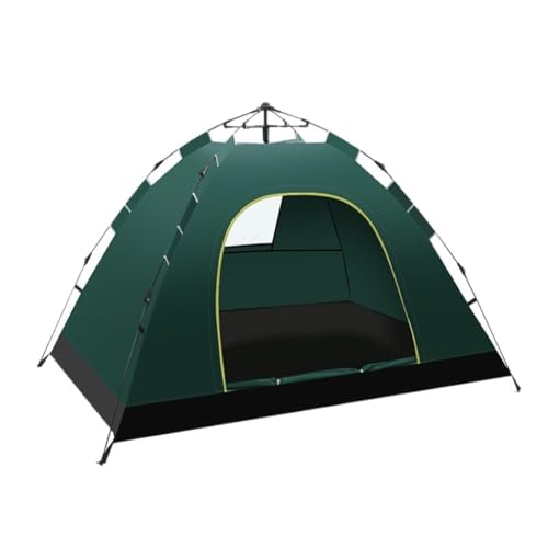 Campingzelt Zelt Outdoor Camping Zelt 2-3-4 Personen Vollautomatisches Zelt Schnell Öffnendes Sonnenschutz-Campingzelt Zelt(B,A) von WOSHImeinvYE