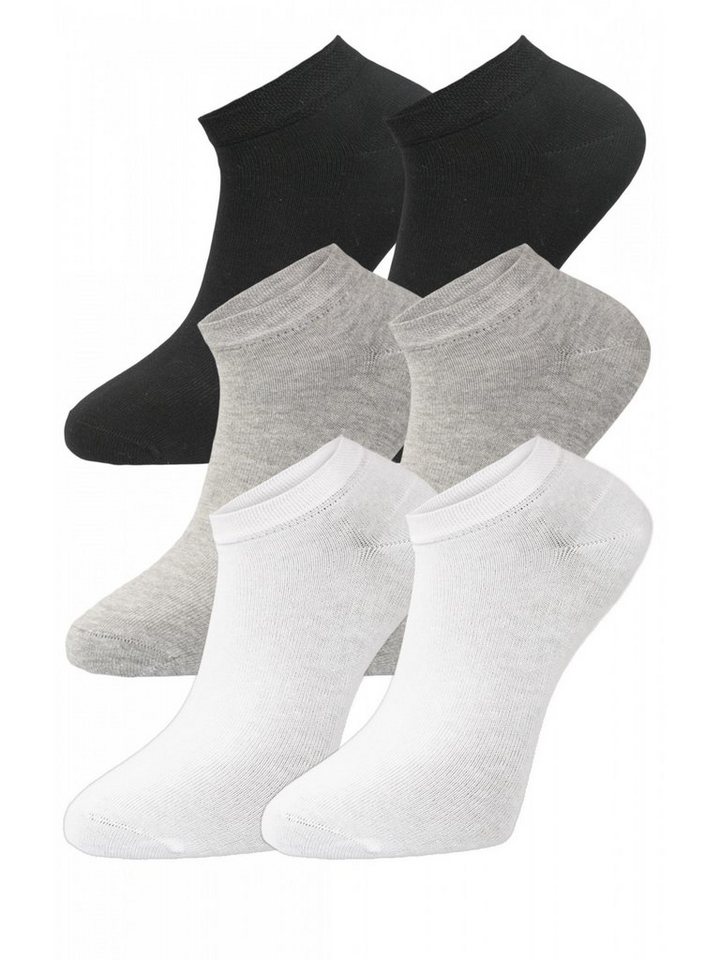 WOTEGA Socken WOTEGA - Cotton Classic UnisexS Sneaker ocks (Set, 6-Paar) modische Sneaker Socken von WOTEGA