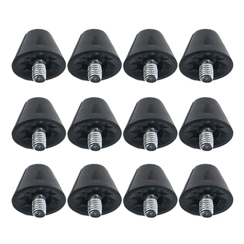 WOURRD 12Pcs Nylon Fußball Stollen Ersatz Fußball Stollen Fußball Boot Spikes Für Fußball Schuhe Zuverlässig von WOURRD