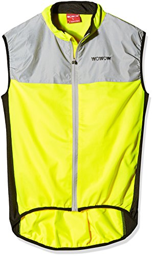 WOWOW Dark Jacket 1.1 gelb XXXL - Sportweste - Fahrradweste - Reflexweste - Atmungsaktiv von WOWOW