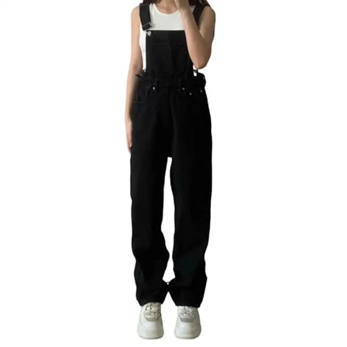 WOYUANSHA Jumpsuits Body Bodysuit Jumps Uit Frauen Lose Overall Weite Bein Frauen Lange Jumps Uit Damen Overall Für Frauen XXL Schwarz von WOYUANSHA