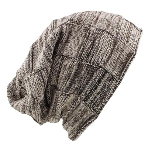 WOYUANSHA Mütze Beanie Hut Skull Ies Bonnet Hüte Für Männer Frauen Warme Baggy Gestrickte Strick Mütze Herren Winter Mütze Mütze Bht077Kha von WOYUANSHA