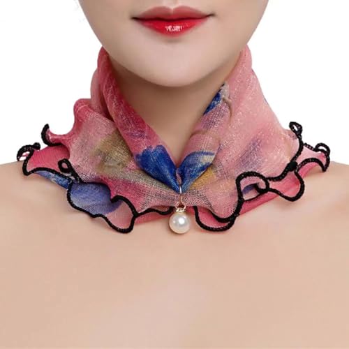 WOYUANSHA Schal Damen Kopftuch Gold Seiden Schal Mit Perlen Schal Blumen Kante Frauen Schals Spitze Hals Wrap Quadratischer Schal Seiden Schal 7 WOYUANSHA Schal Damen Kopftuch Gold Seiden Schal Mit Perlen Schal Blumen Kante Frauen Schals Spitze Hals Wrap Quadratischer Schal Seiden Schal 7 von WOYUANSHA