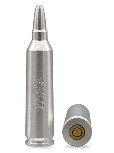 WPW Pufferpatronen Kaliber .22-250 Remington aus Aluminium - 2 Stück WPW Pufferpatronen Kaliber .22-250 Remington aus Aluminium - 2 Stück von WPW