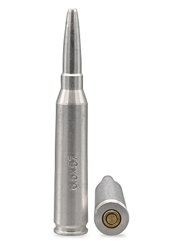 WPW Pufferpatronen Kaliber 6,5 x 57 mm aus Aluminium - 2 Stück von WPW