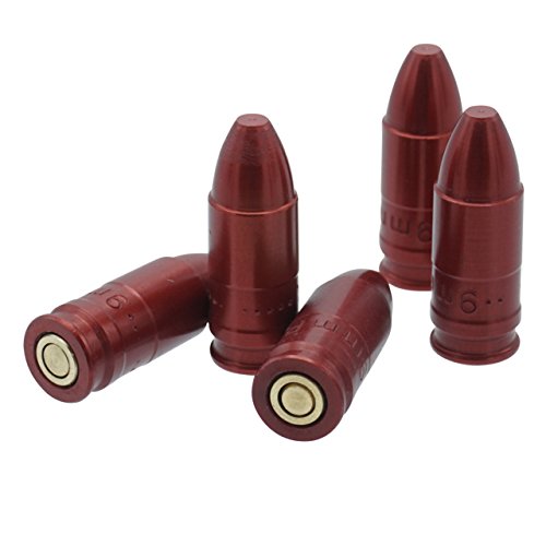 WPW Pufferpatronen Kaliber 9 mm para / 9 x 19/9 mm Luger Aluminium eloxiert - 5 Stück WPW Pufferpatronen Kaliber 9 mm para / 9 x 19/9 mm Luger Aluminium eloxiert - 5 Stück von WPW