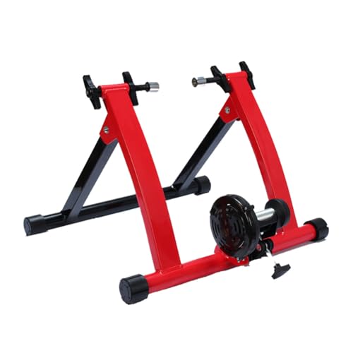 Turbotrainer aus Stahl für Indoor-Training, magnetischer Fahrradständer, Heimfitnessgerät zum Fahrradfahren, verwandelt das Fahrrad in ein Fitness-/Geschwindigkeits-/Trainingsfahrrad, einfach zu von WQZStar