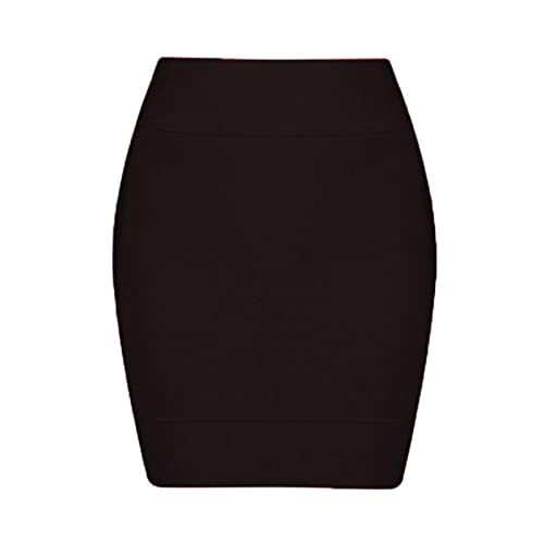 WQZYY&ASDCD Bleistiftrock Solider Reißverschluss Rot Schwarz Bandage Rock Damen Elastisch Bodycon Sommer Mini Bleistiftrock S Schwarz WQZYY&ASDCD Bleistiftrock Solider Reißverschluss Rot Schwarz Bandage Rock Damen Elastisch Bodycon Sommer Mini Bleistiftrock S Schwarz von WQZYY&ASDCD