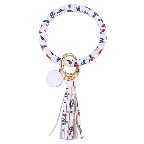 WRITWAA 1 Stück Armband Schlüsselanhänger Pu Armband Schlüsselanhänger Schlüsselanhänger Armband Schlüsselanhänger Schlüsselanhänger von WRITWAA