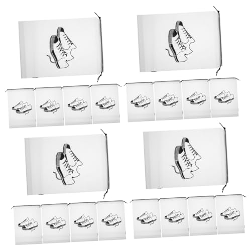 WRITWAA 20 STK Organisation von Schuhtaschen Reise schuhbeutel Reise-schuhtasche Shoe Bag Schuhtaschen für unterwegs Aufbewahrungstasche für Schuhe Schuhbeutel zur Aufbewahrung Eva Weiß von WRITWAA