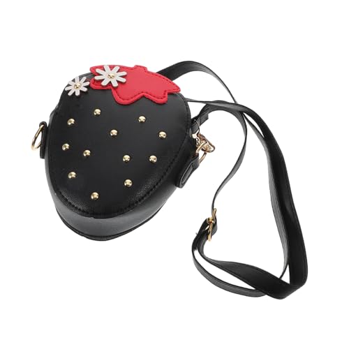 WRITWAA Erdbeer-kuriertasche Erdbeere Handtasche Kleine Umhängetasche Mädchen Umhängetasche Erdbeere Umhängetasche Handtasche in Fruchtform Umhängetasche Aus Obst Erdbeer Tasche Black Pu WRITWAA Erdbeer-kuriertasche Erdbeere Handtasche Kleine Umhängetasche Mädchen Umhängetasche Erdbeere Umhängetasche Handtasche in Fruchtform Umhängetasche Aus Obst Erdbeer Tasche Black Pu von WRITWAA