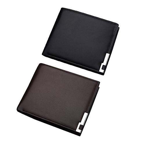 WRITWAA Portemonnaie Stylische Retro Geldbörse Für Herren Kurze Geldbörse Ausweishalter Und Fotofach WRITWAA Portemonnaie Stylische Retro Geldbörse Für Herren Kurze Geldbörse Ausweishalter Und Fotofach von WRITWAA