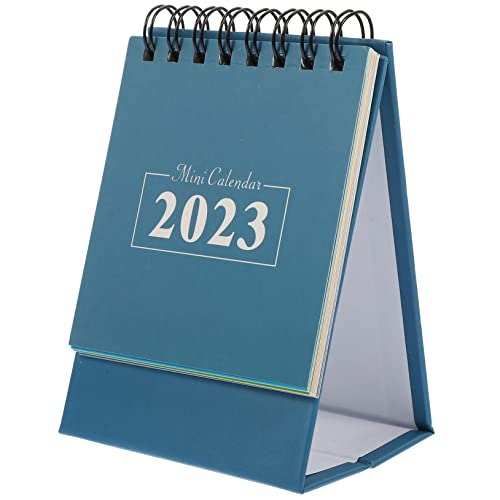 2023 Mini-Tischkalender, Schreibtischkalender, 2023 Tischkalender, 2023 Spiralkalender, Tischkalender 2023, Desktop-Klappkalender, kleiner Tischkalender, Papier, Büro, schlicht, umblättern charitable von WSJianYuan