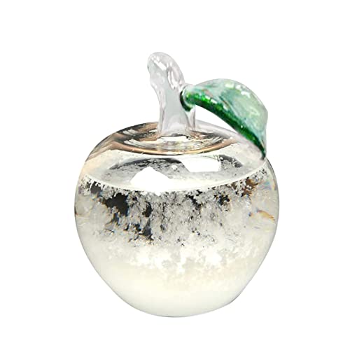 WSJianYuan Ausgefallene Ornament-Flasche, 50 ml, austauschbar, zum Basteln, Glasdekoration, für den Schreibtisch, Glas, Heimdekoration, Drachenhof-Statue (weiß, Einheitsgröße) charitable von WSJianYuan