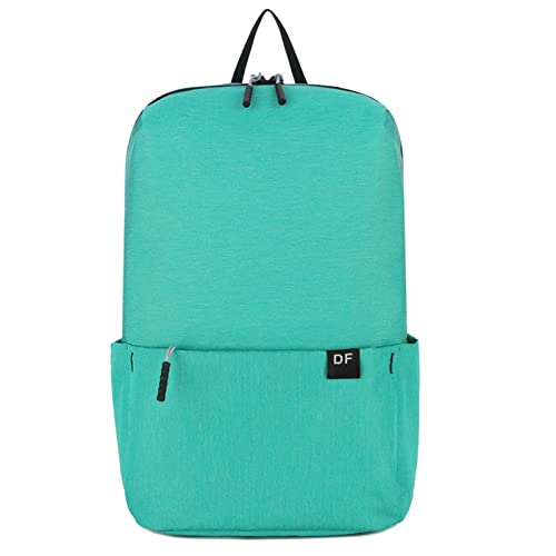 Ultraleichter Rucksack für Männer und Frauen, 10 l, wasserabweisend, Tagesrucksack, für Schule, Wandern, Camping, Reisen, grün, S, Casual von WSLCN