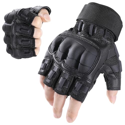 WTACTFUL Motorrad Handschuhe Herren, Sommer Touchscreen Motorradhandschuhe für MTB, Motorradrennen, Motorcross,Taktische Handschuhe, Fahrradhandschuhe Grün XL von WTACTFUL