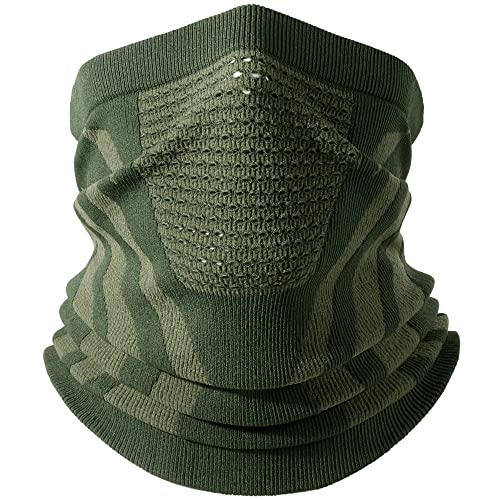 WTACTFUL Schlauchschal Winter Halstuch Halswärmer Warm Winddicht Loop Schal Schlauchtuch Halbe Sturmhaube für Ski Motorrad Fahrrad Radsport Herren Damen Alle Grün WTACTFUL Schlauchschal Winter Halstuch Halswärmer Warm Winddicht Loop Schal Schlauchtuch Halbe Sturmhaube für Ski Motorrad Fahrrad Radsport Herren Damen Alle Grün von WTACTFUL