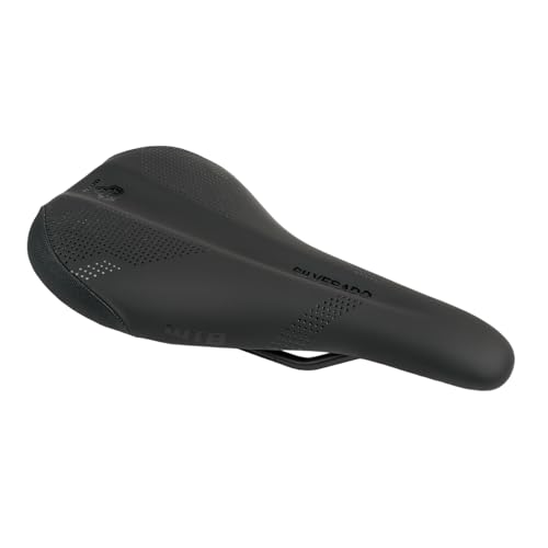 WTB Silverado 265 Medium Steel Black Sattel - Bequeme dünne Polsterung, konturierte Form mit Flex-Tuned Shell - Leichter MTB Sattel für optimale Unterstützung & Performance WTB Silverado 265 Medium Steel Black Sattel - Bequeme dünne Polsterung, konturierte Form mit Flex-Tuned Shell - Leichter MTB Sattel für optimale Unterstützung & Performance von WTB