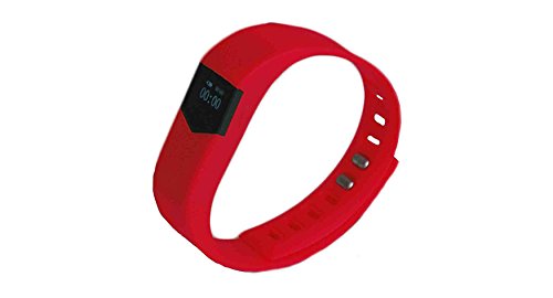 WTF Smart Armband Wearable, Unisex Erwachsene Einheitsgröße rot von WTF