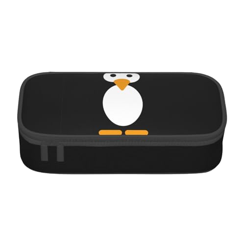 WURTON Federmäppchen mit niedlichem Pinguin-Druck, Schreibwaren, Aufbewahrungstasche, Schulbedarf, Teenager, Mädchen, Jungen Federmäppchen WURTON Federmäppchen mit niedlichem Pinguin-Druck, Schreibwaren, Aufbewahrungstasche, Schulbedarf, Teenager, Mädchen, Jungen Federmäppchen von WURTON
