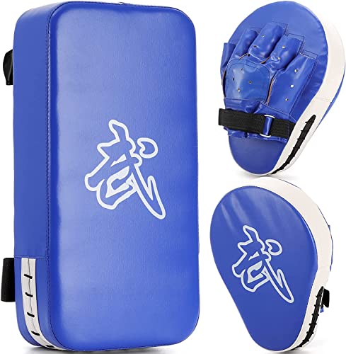 WUWEOT 2-in-1-Punching-Patch-Set, Boxhandschuhe, Fokus-Pads und Taewondo-Kick-Pad, Thai-Pads, Karate-Kick-Pads, Kampfsport, MMA-Punching-Handschuhe, Kick-Box-Schild, Training für Männer und Frauen WUWEOT 2-in-1-Punching-Patch-Set, Boxhandschuhe, Fokus-Pads und Taewondo-Kick-Pad, Thai-Pads, Karate-Kick-Pads, Kampfsport, MMA-Punching-Handschuhe, Kick-Box-Schild, Training für Männer und Frauen von WUWEOT