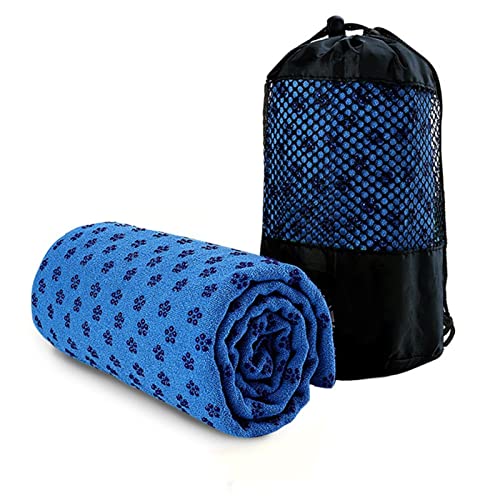 WWYL Yoga Handtuch rutschfest, Quick Dry Mikrofaser Yogatuch,Hot Yoga Towel Mit Antirutsch-Noppen, Gymnastikmatte Für Yoga, Pilates, Sport, Gymnasik Und Training (183 x 63 centímetros,# - L) von WWYL