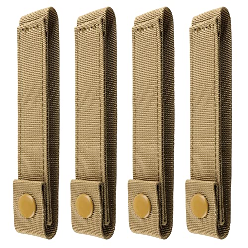 WYNEX Molle Strap 6 Zoll, Taktische Molle Strap Molle Gurtband Riemen Befestigung Snap Strap Nylon Daumen Snap Riemen 4 Packs WYNEX Molle Strap 6 Zoll, Taktische Molle Strap Molle Gurtband Riemen Befestigung Snap Strap Nylon Daumen Snap Riemen 4 Packs von WYNEX