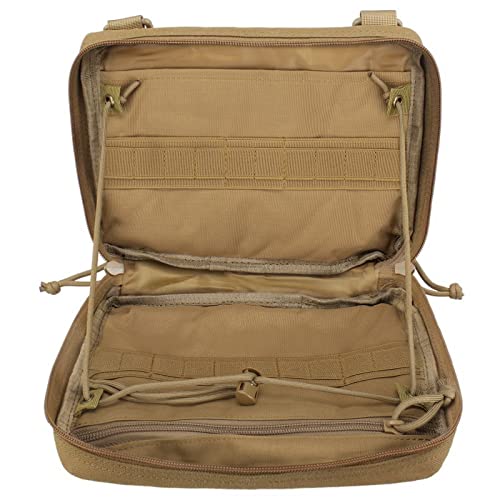 Wynex Taktische Admin Molle Beutel, medizinische EDC EMT Utility Bag Shell Design Befestigung Beutel 1000D Nylon Wandern Gürteltaschen wasserdicht von WYNEX