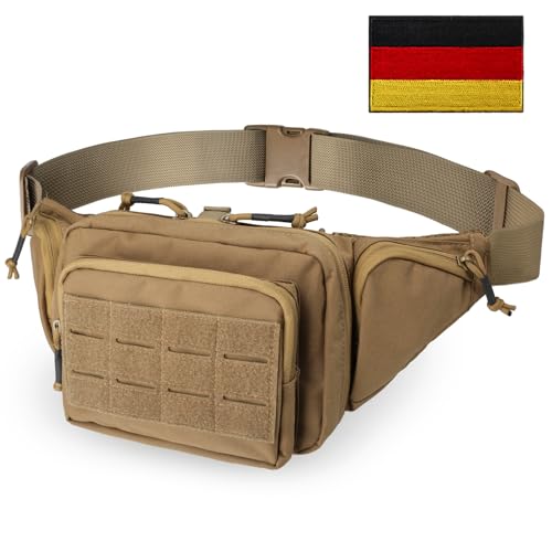WYNEX Verdecktes Tragen Gürteltasche Pistolentasche, Taktische Gürteltasche Pistolentasche mit universellem Pistolenholster CCW EDC Gürteltasche mit einstellbarem Paracord-Aufhängungssystem für Männer WYNEX Verdecktes Tragen Gürteltasche Pistolentasche, Taktische Gürteltasche Pistolentasche mit universellem Pistolenholster CCW EDC Gürteltasche mit einstellbarem Paracord-Aufhängungssystem für Männer von WYNEX