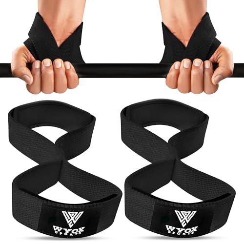 wyox Abbildung 8 Gewicht Lifting Straps Gym Fitness Cross Fit-Handgelenkbandage aus Neopren von WYOX