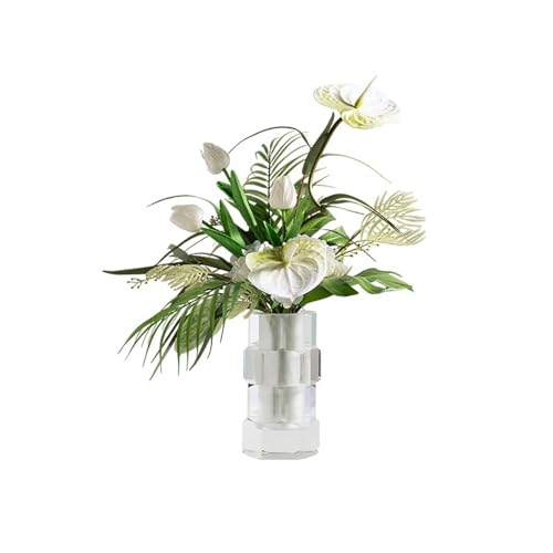 Künstliche Blumen für den Außenbereich, Villa, Wohnzimmer, Ornamente, Blumenarrangements, simulierte Blumenkunst, leichte Luxus-Tischblumen, Blumenarrangements, künstliche Blumen für den Außenbereich von WYUYIW