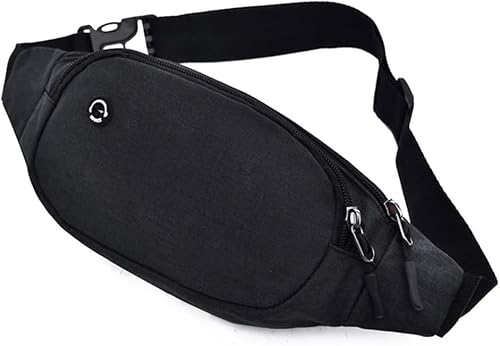 Nylon-Hüfttasche für Herren, modisch, multifunktional, Gürteltasche, Bauchtaschen, Hüfte, Geldgürtel, Reisen für Handytasche, Unisex (Farbe: Grau) von WYUYIW