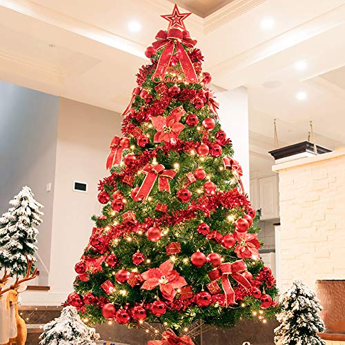 WYUYIW Premium Weihnachtsbaum-Set, Wunderschöner Künstlicher Weihnachtsbaum Für Zuhause Party Büro Innen- Und Außenbereich Feiertagsdekoration-A 300cm(10ft Modisch WYUYIW Premium Weihnachtsbaum-Set, Wunderschöner Künstlicher Weihnachtsbaum Für Zuhause Party Büro Innen- Und Außenbereich Feiertagsdekoration-A 300cm(10ft Modisch von WYUYIW