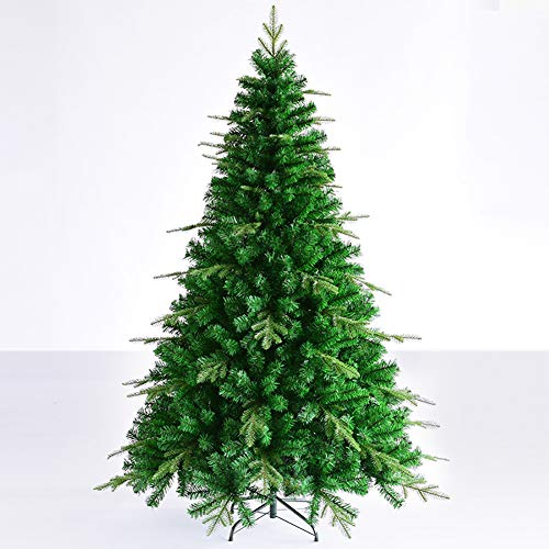 WYUYIW TOPYL 6,8 Fuß Premium-Weihnachtsbaum, unbeleuchtet, künstlicher Weihnachtsbaum aus Fichte, aufklappbar, mit Metallständer und umweltfreundlich, Weihnachtsdekoration, das Neue von WYUYIW