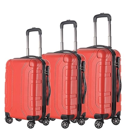 WYYDHGBF Gepäck Handgepäck 3-teiliges Gepäckset Verschleißfester 20/24/28-Zoll-Leichtkoffer mit Spinner-Rollen Aufgegebenes Gepäck von WYYDHGBF