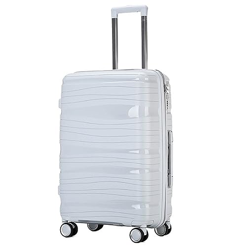 WYYDHGBF Gepäck Handgepäck Reisekoffer mit Spinner-Rädern, leichte ergonomische Griffe, Reisekoffer, aufgegebenes Gepäck von WYYDHGBF