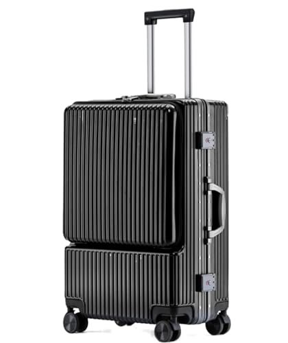 WYYDHGBF Reisegepäck Handgepäck Handgepäck Koffer mit Aluminiumrahmen und Rollen Trocken- und Nasstrennung Designkoffer Aufgegebenes Gepäck von WYYDHGBF