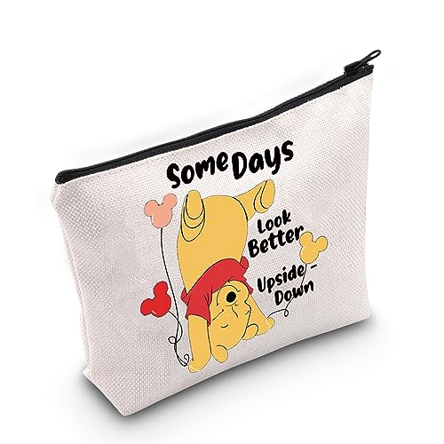 WZMPA Wei Ni Kosmetiktasche mit lustigem Wei-Ni-Bär, inspiriertes Geschenk, manche Tage sehen besser aus, Wei Ni Reißverschluss-Tasche für Wei Ni Fans (einige Tage Wei Ni), Some Days Wennie, Passform: WZMPA Wei Ni Kosmetiktasche mit lustigem Wei-Ni-Bär, inspiriertes Geschenk, manche Tage sehen besser aus, Wei Ni Reißverschluss-Tasche für Wei Ni Fans (einige Tage Wei Ni), Some Days Wennie, Passform: von WZMPA