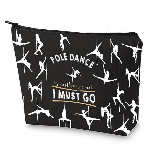WZMPA Pole Dancer Make-up-Tasche Pole Dancing Geschenke Pole Dance Is Calling And I Must Go Reißverschlusstasche Kosmetiktasche Pole Dance Merchandise, Pole Dance I Must Go, Fit WZMPA Pole Dancer Make-up-Tasche Pole Dancing Geschenke Pole Dance Is Calling And I Must Go Reißverschlusstasche Kosmetiktasche Pole Dance Merchandise, Pole Dance I Must Go, Fit von WZMPA