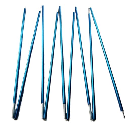 Teleskopstange für Zelte 1 PC 8,5 mm Zeltstange Aluminium Camping Zeltstange 3,63 m Hochfeste Zeltstangen aus Legierung Blau Camping Zelte Teile Ausrüstung for Vorzeltbefestigung(10 Sections 403cm A) von WZYFFF