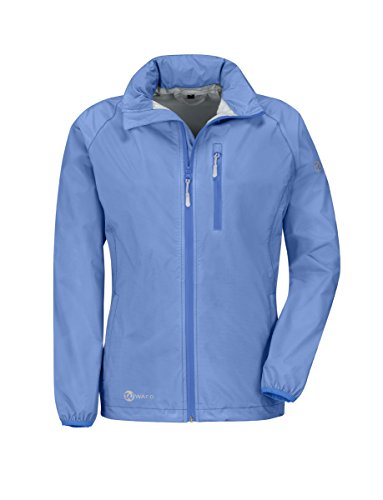 Wäfo Damen 2 1/2-Lagen-Laminat Regenjacke Lugano, hellblau, 46, 896 von Wäfo