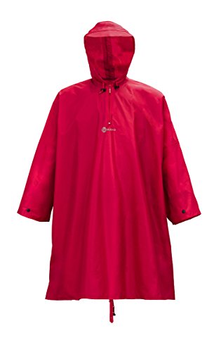 Wäfo Unisex PU-beschichteter Wanderponcho Davos, rot, L, 3901 Wäfo Unisex PU-beschichteter Wanderponcho Davos, rot, L, 3901 von Wäfo