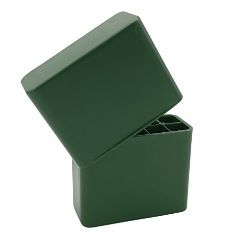 Waffenpflegewelt WPW Patronenbox aus robustem Kunstoff mit Stülpdeckel für Kaliber .308 Winchester, Kaliber 8x57IS, Kaliber .30-06 - 10 Stück – grün Waffenpflegewelt WPW Patronenbox aus robustem Kunstoff mit Stülpdeckel für Kaliber .308 Winchester, Kaliber 8x57IS, Kaliber .30-06 - 10 Stück – grün von WPW